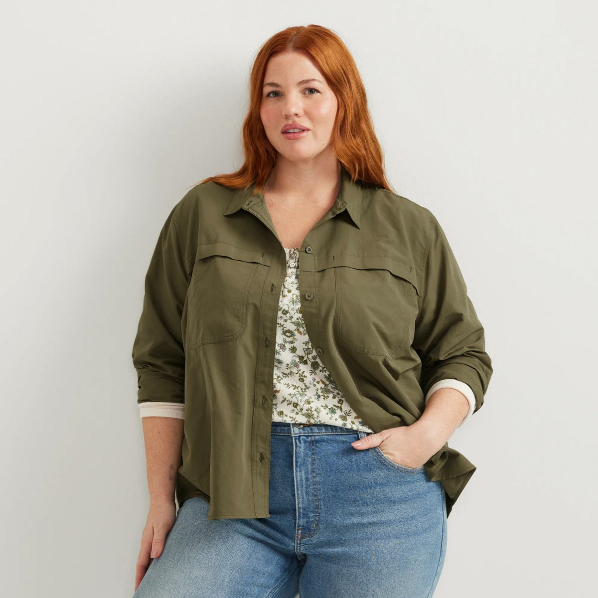 Eddie Bauer Women's Rainier Ripstop LS