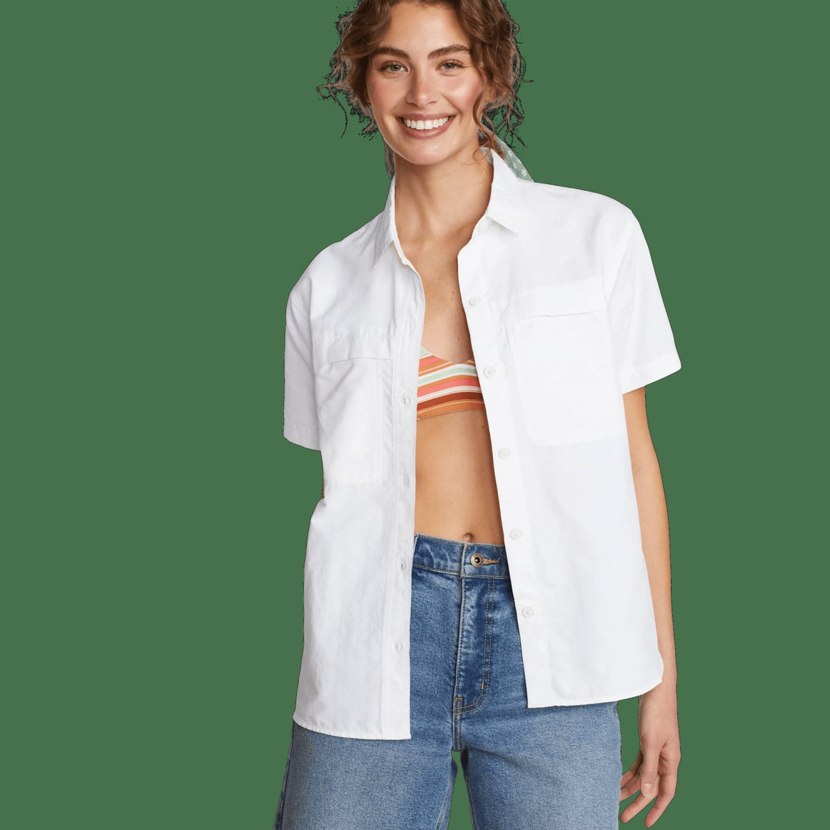 Eddie Bauer Women's Rainier Ripstop SS