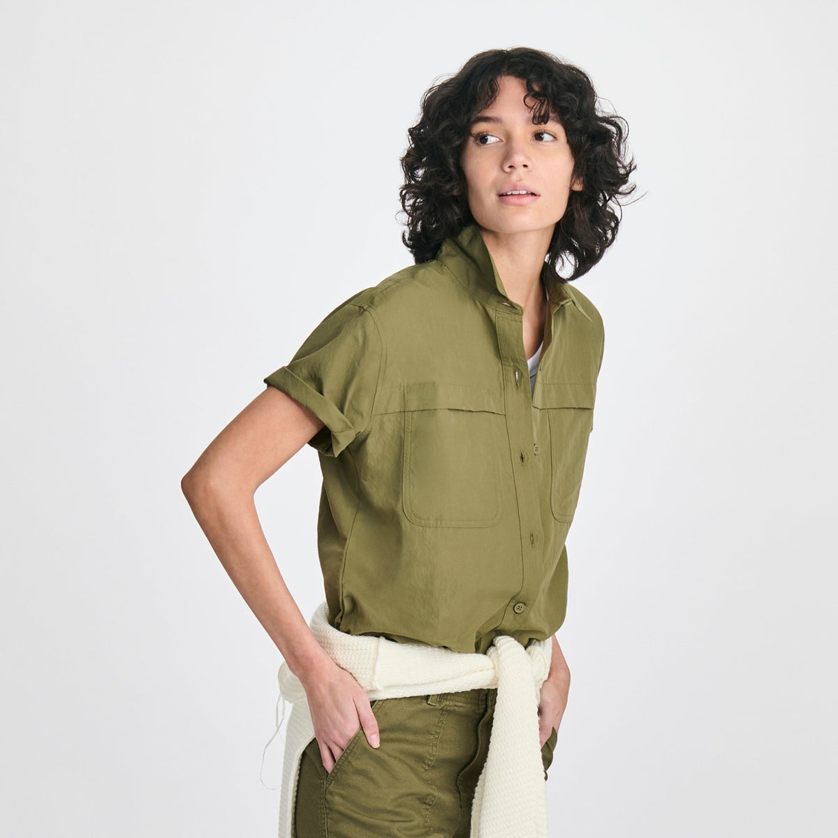 Eddie Bauer Women's Rainier Ripstop SS