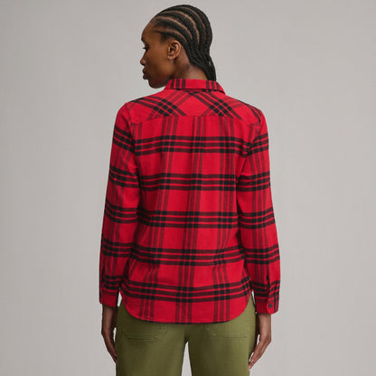 Eddie Bauer Women's Field Flex Flannel Shirt