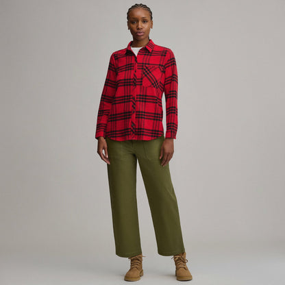 Eddie Bauer Women's Field Flex Flannel Shirt
