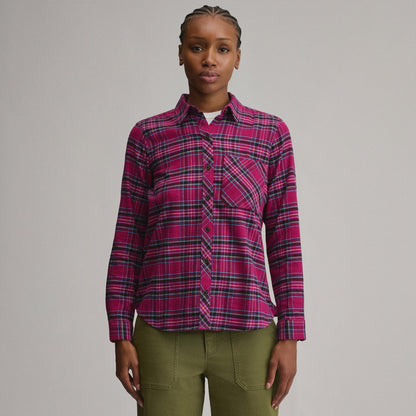 Eddie Bauer Women's Field Flex Flannel Shirt