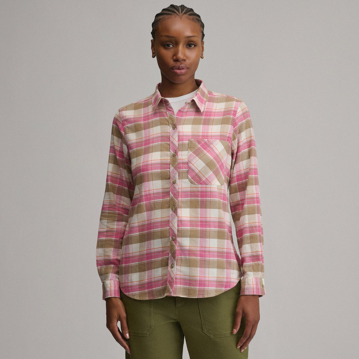 Eddie Bauer Women's Field Flex Flannel Shirt