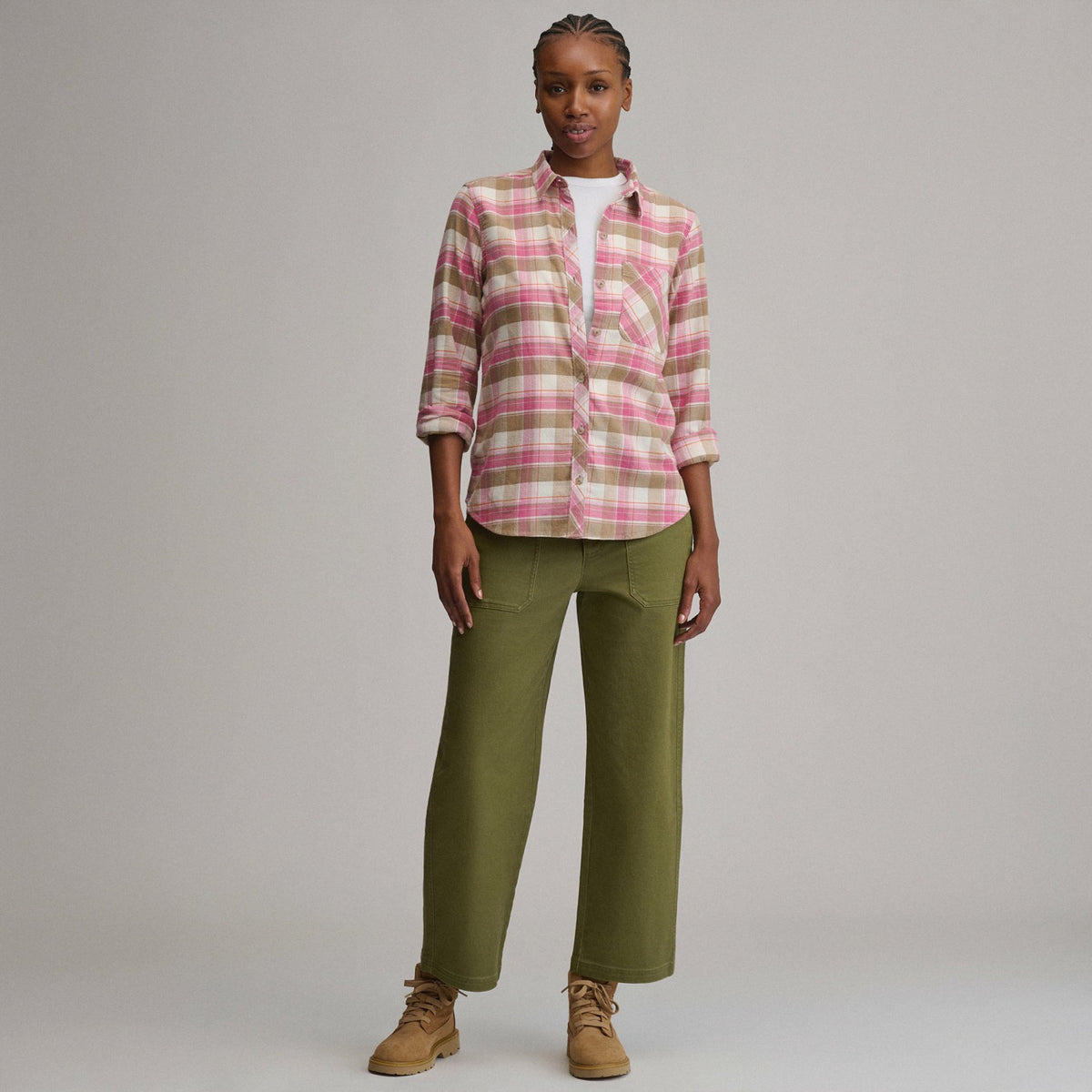 Eddie Bauer Women's Field Flex Flannel Shirt
