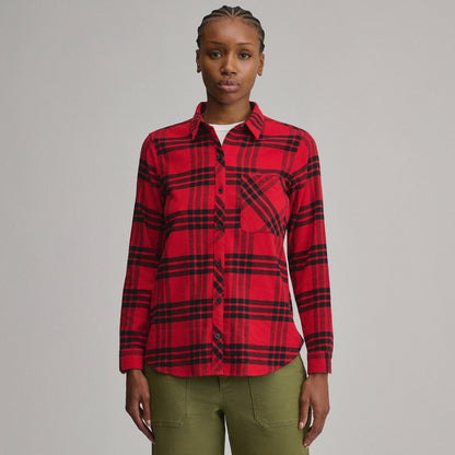 Eddie Bauer Women's Field Flex Flannel Shirt