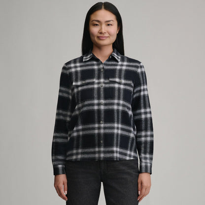 Eddie Bauer Women's Long-Sleeve Heritage Soft Classic Flannel Shirt