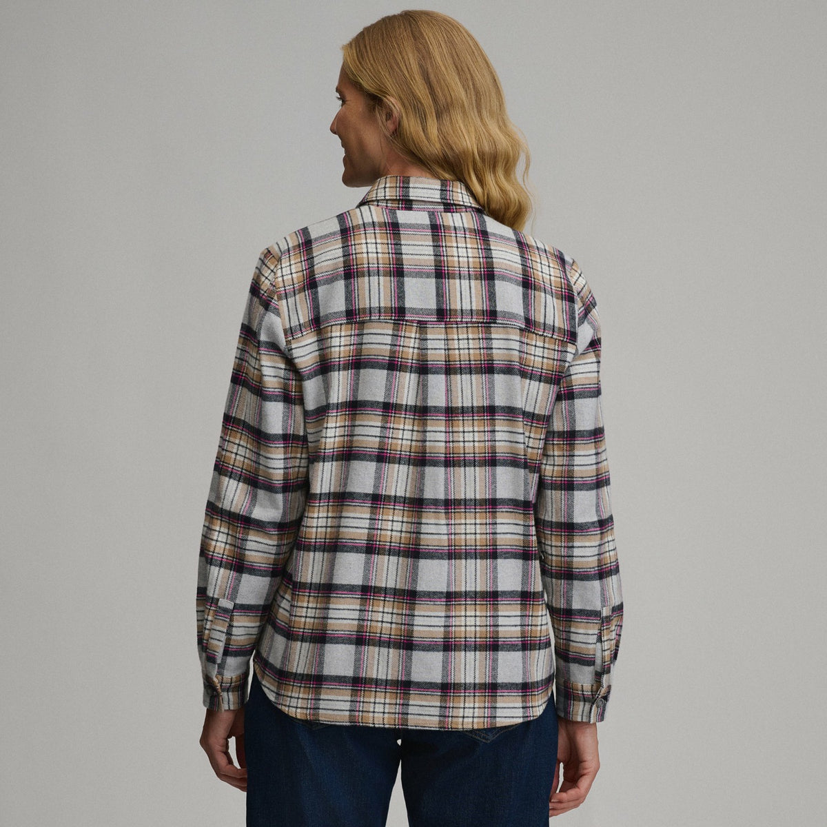 Eddie Bauer Women's Long-Sleeve Heritage Soft Classic Flannel Shirt