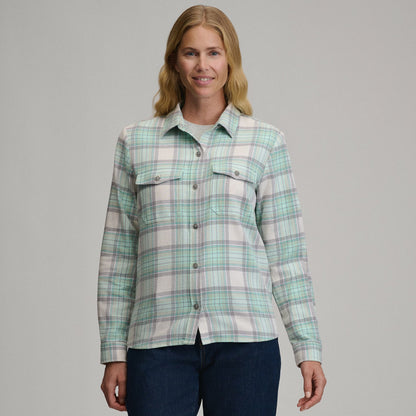 Eddie Bauer Women's Long-Sleeve Heritage Soft Classic Flannel Shirt