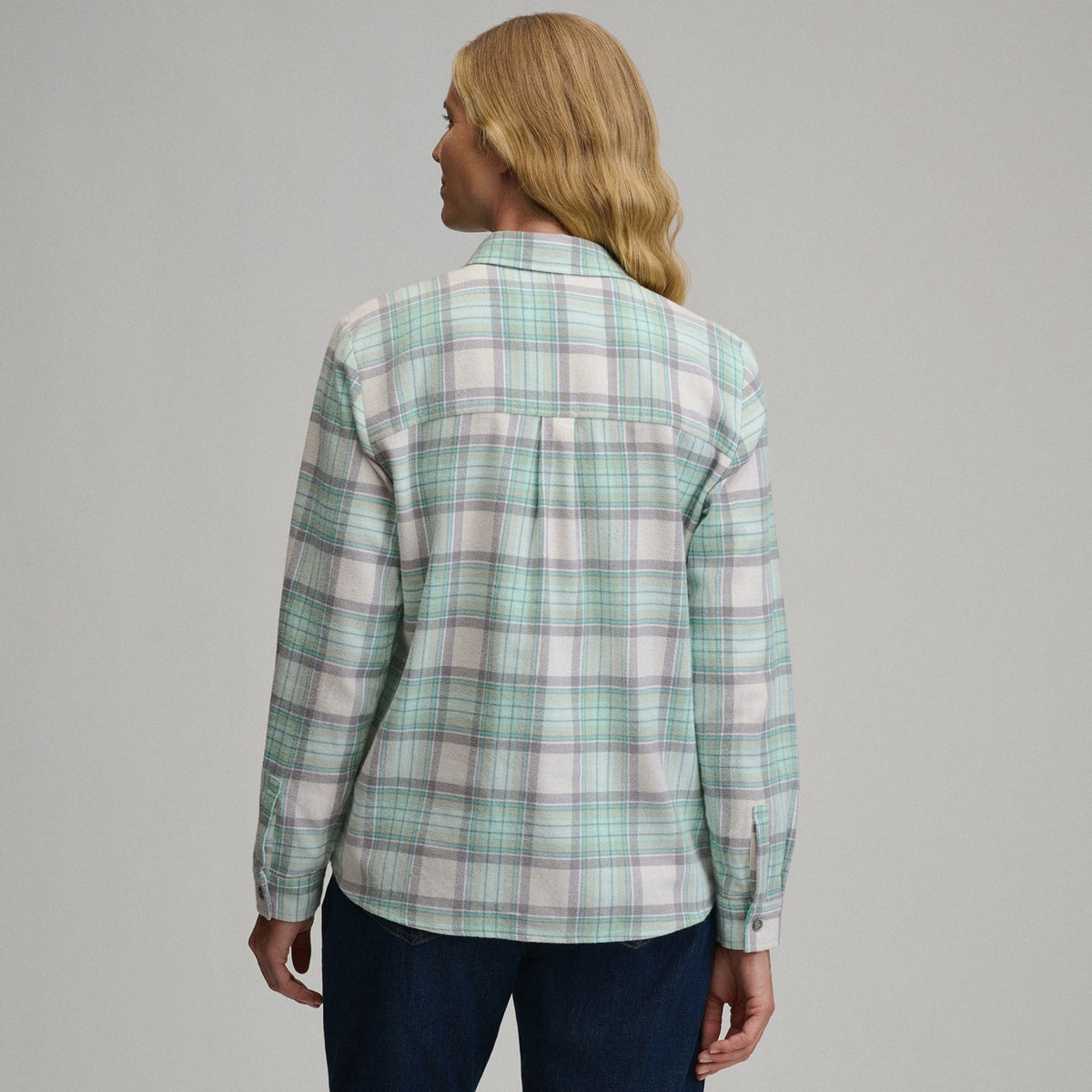Eddie Bauer Women's Long-Sleeve Heritage Soft Classic Flannel Shirt