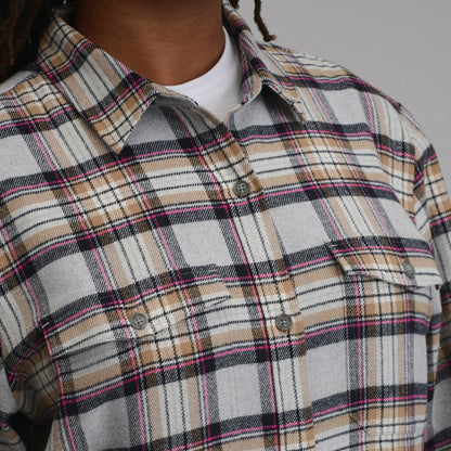 Eddie Bauer Women's Long-Sleeve Heritage Soft Classic Flannel Shirt