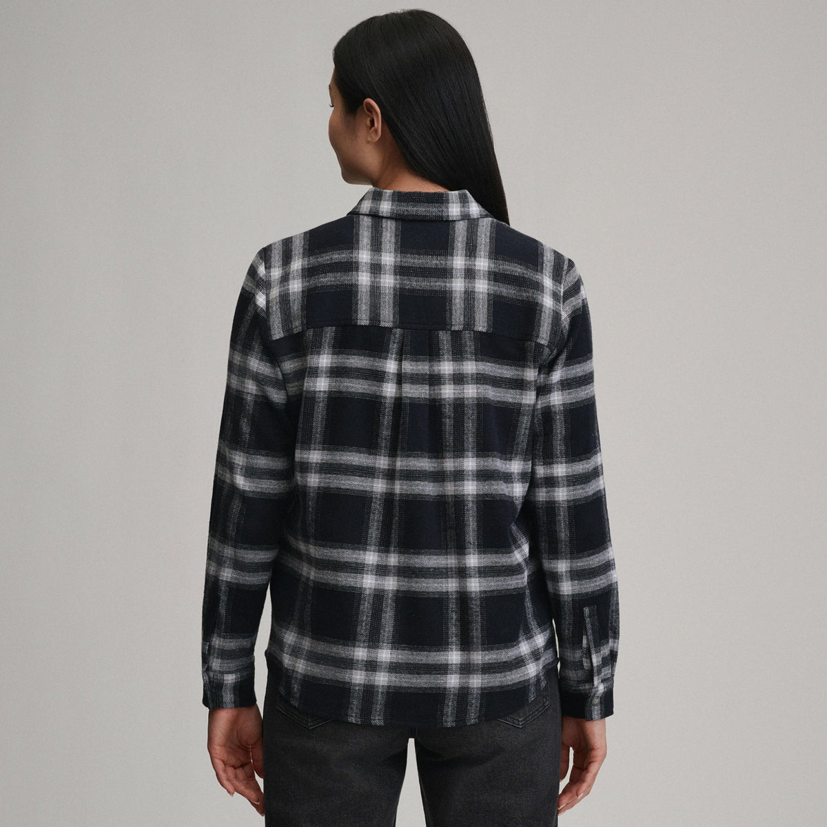 Eddie Bauer Women's Long-Sleeve Heritage Soft Classic Flannel Shirt
