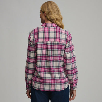 Eddie Bauer Women's Long-Sleeve Heritage Soft Classic Flannel Shirt