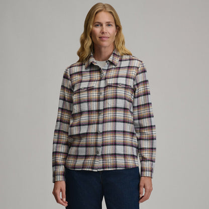 Eddie Bauer Women's Long-Sleeve Heritage Soft Classic Flannel Shirt