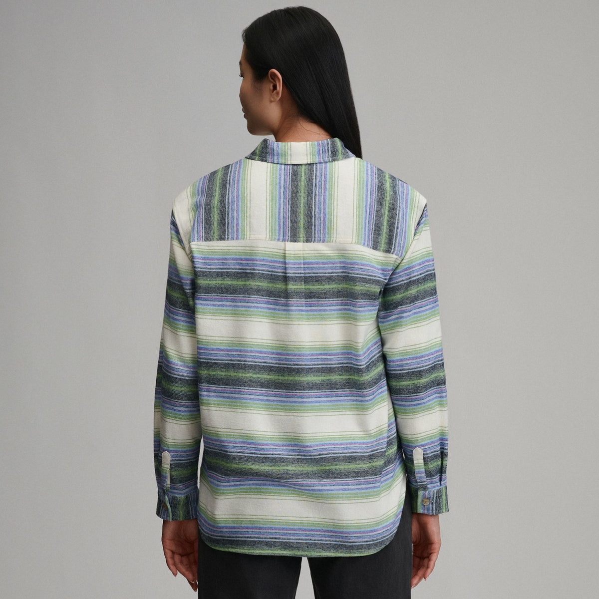 Eddie Bauer Women's Long-Sleeve Heritage Soft Boyfriend Flannel Shirt