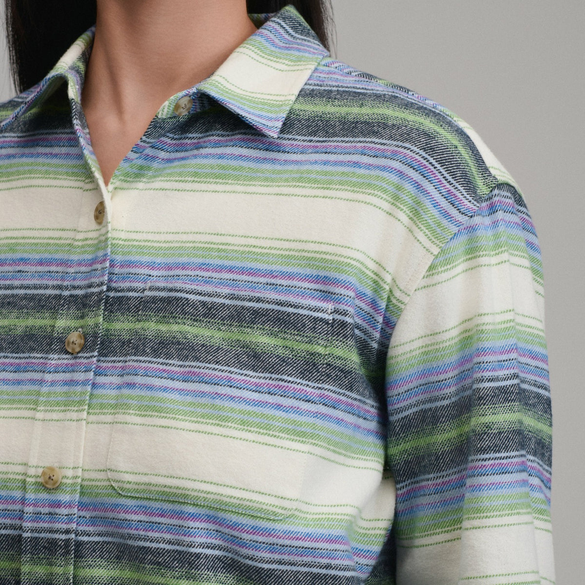 Eddie Bauer Women's Long-Sleeve Heritage Soft Boyfriend Flannel Shirt