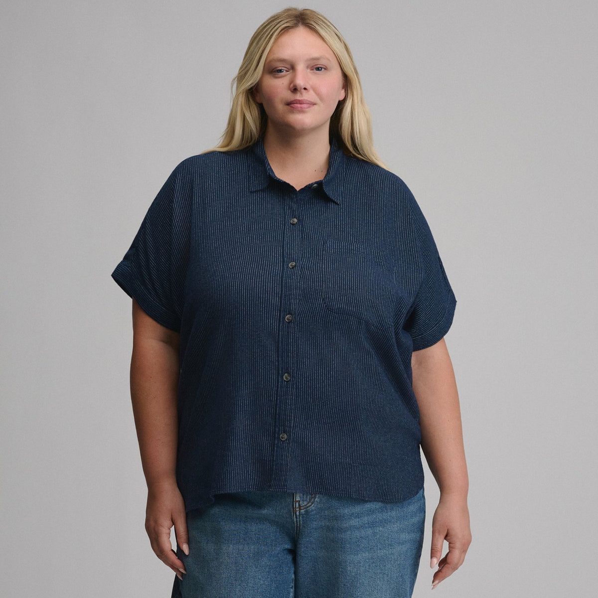 Eddie Bauer Women's W Field Flex Flannel Short-Sleeve Shirt