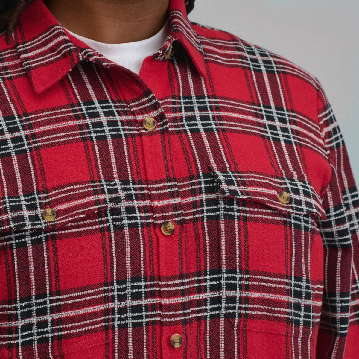 Eddie Bauer Women's Long-Sleeve Heritage Soft Classic Novelty Flannel Shirt