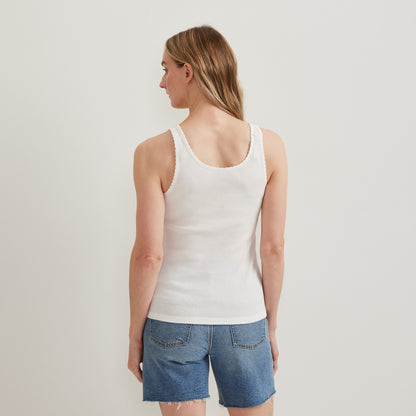 Eddie Bauer Women's Rib Henley Tank
