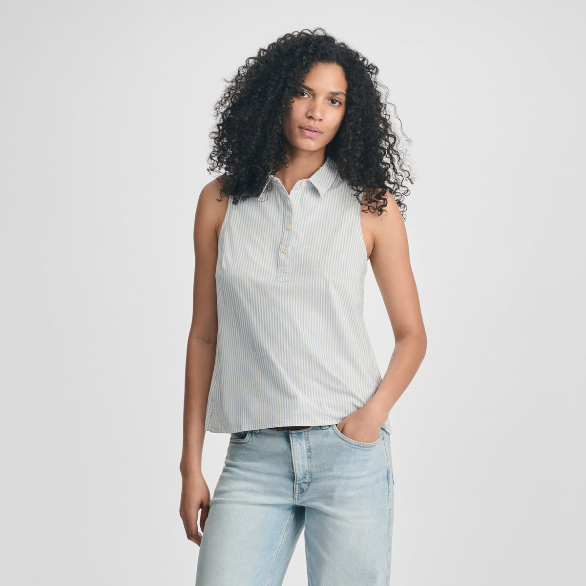 Eddie Bauer Women's Departure Collared Sl Tank