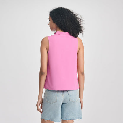 Eddie Bauer Women's Departure Collared Sl Tank