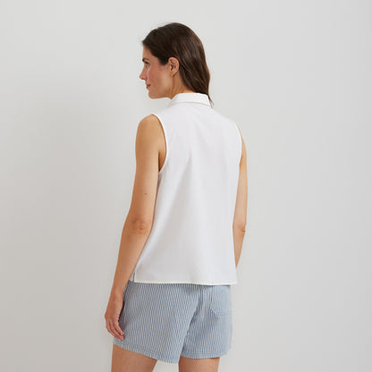 Eddie Bauer Women's Departure Collared Sl Tank