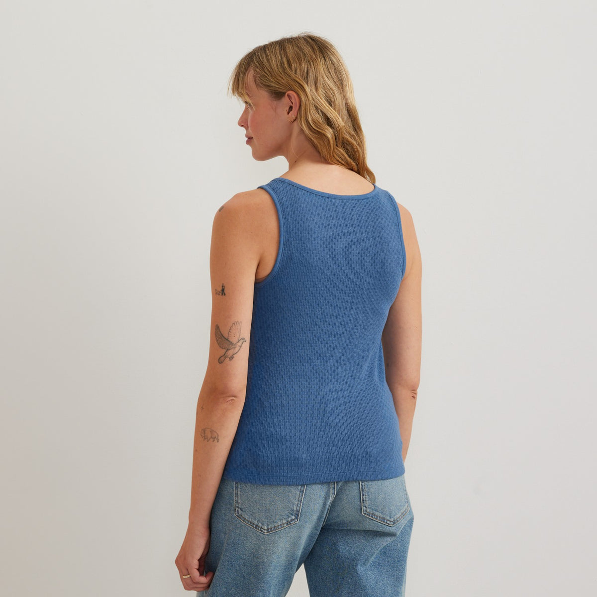 Eddie Bauer Women's Pointelle Dobby Tank