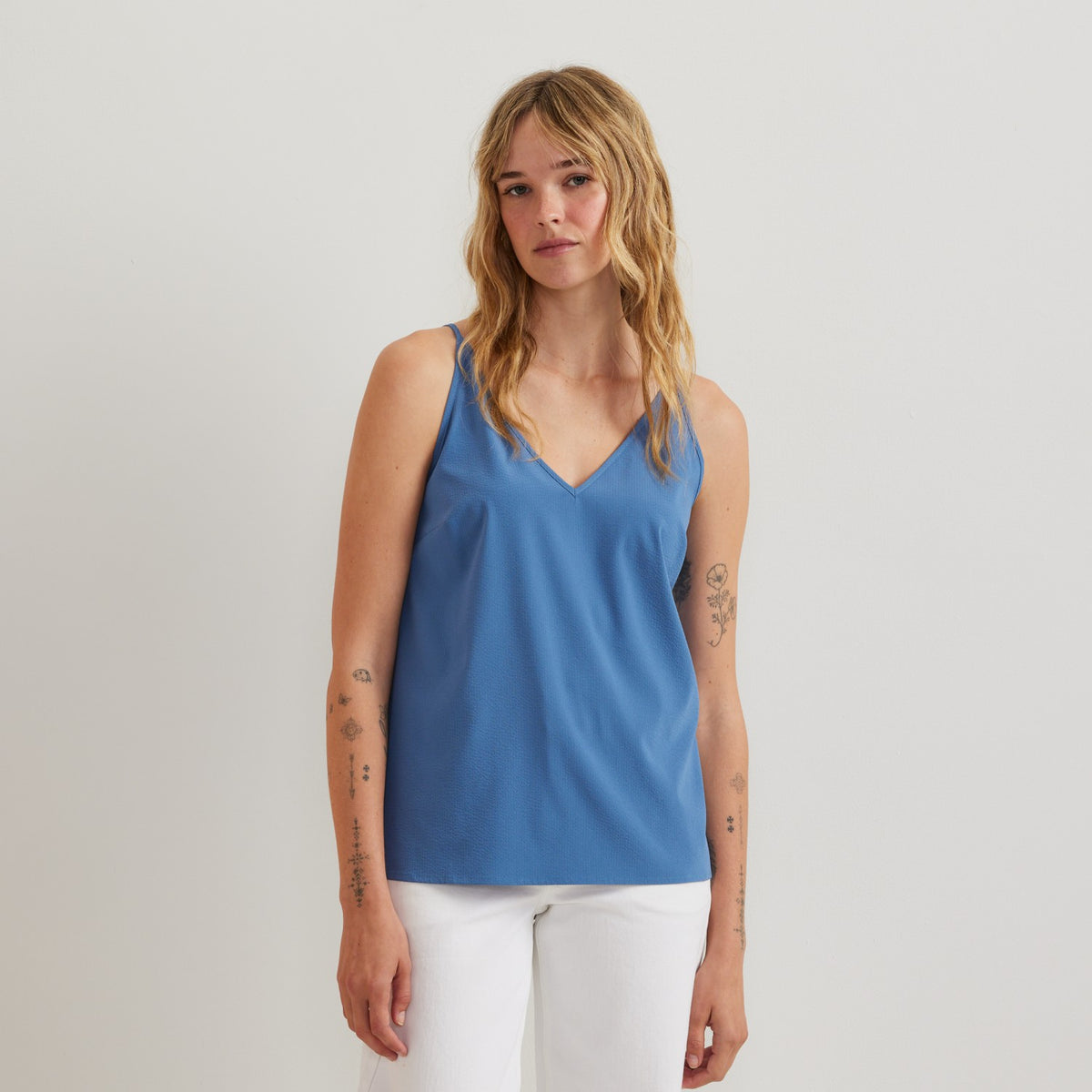 Tile Blue,XS,Regular