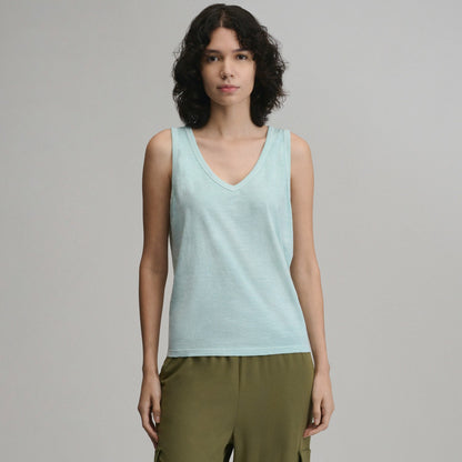 Eddie Bauer Women's Sunwashed Cotton V-Neck Tank