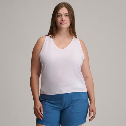 Eddie Bauer Women's Sunwashed Cotton V-Neck Tank