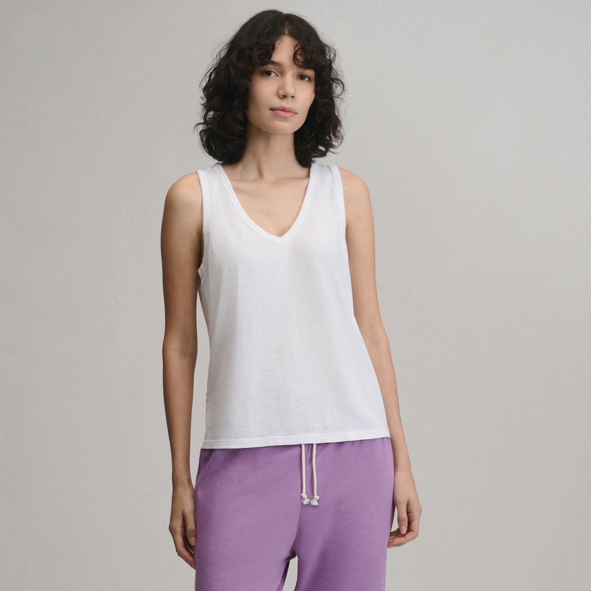Eddie Bauer Women's Sunwashed Cotton V-Neck Tank
