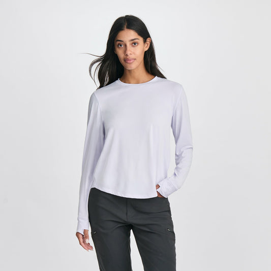 Eddie Bauer Women's Solar Foil LS Pullover