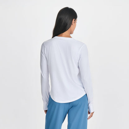 Eddie Bauer Women's Solar Foil LS Pullover
