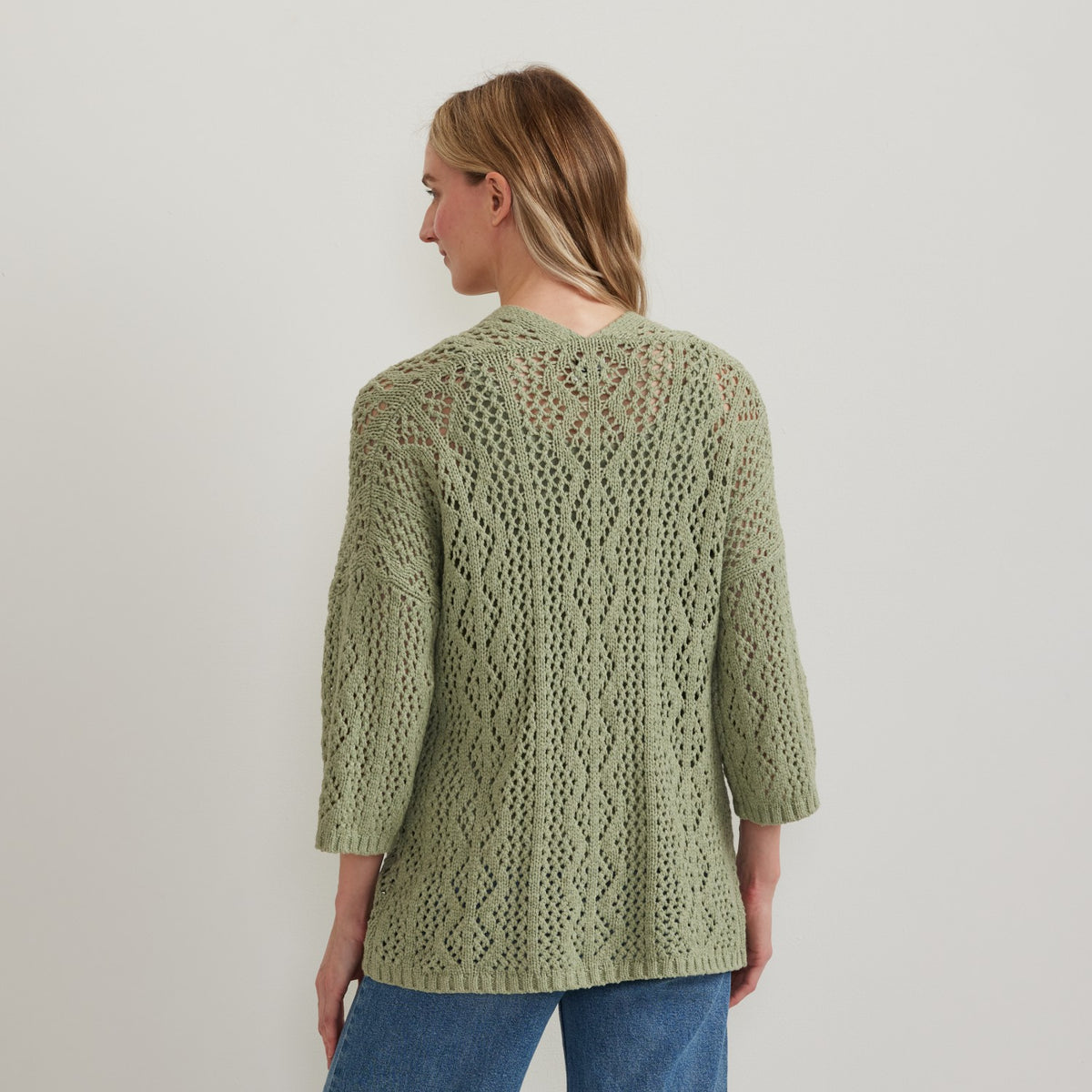 Eddie Bauer Women's Long Open-Front Cardigan