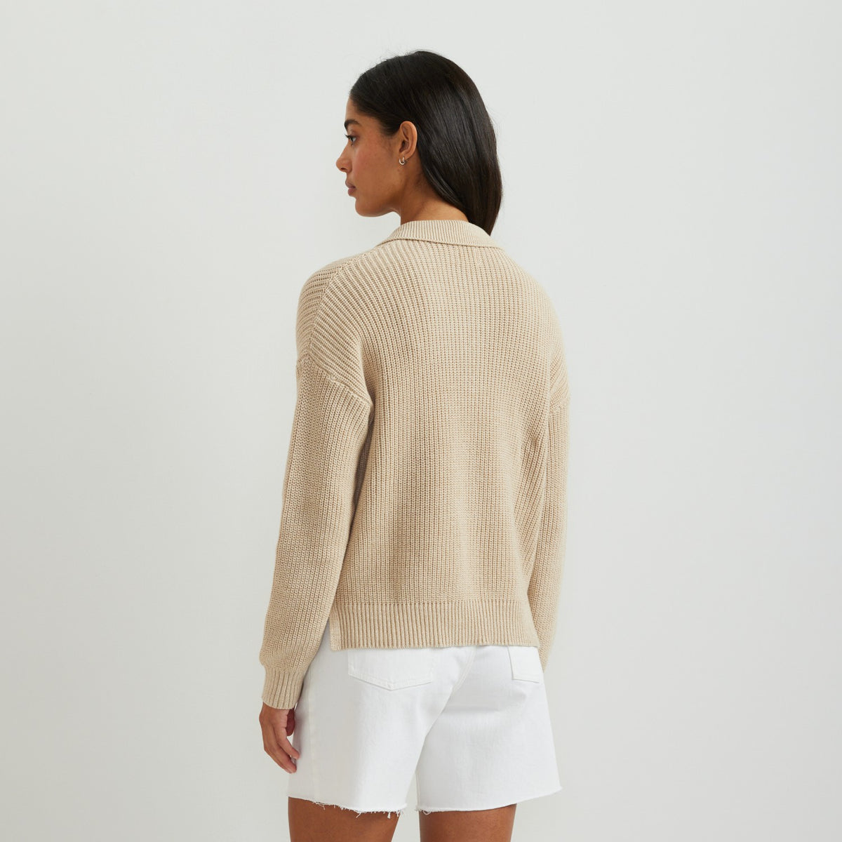 Eddie Bauer Women's Johnny Collar Polo Sweater