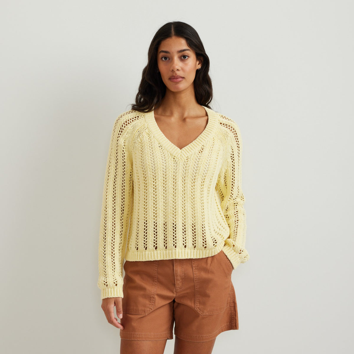 Eddie Bauer Women's Pointelle LS Pullover