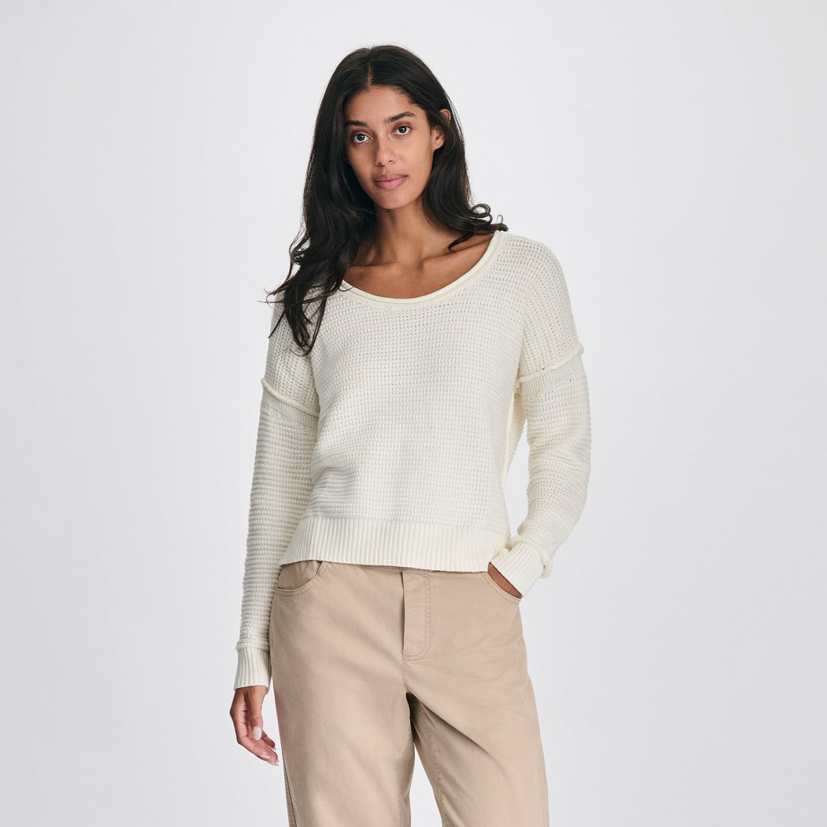 Eddie Bauer Women's Roll Neck LS Sweater