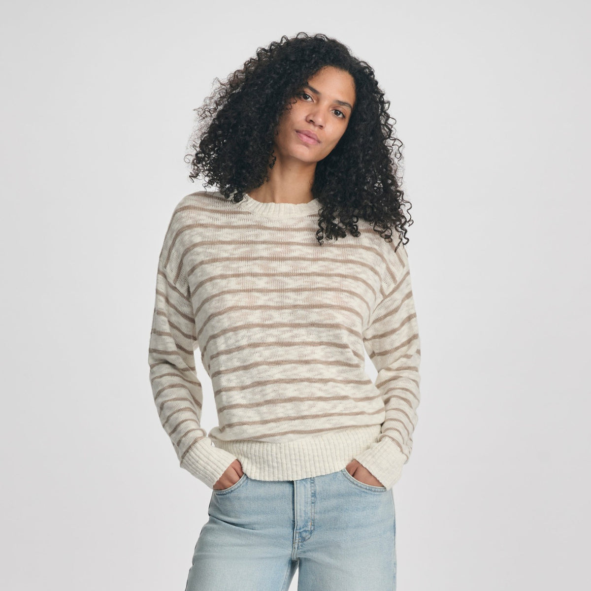 Eddie Bauer Women's Striped Crew