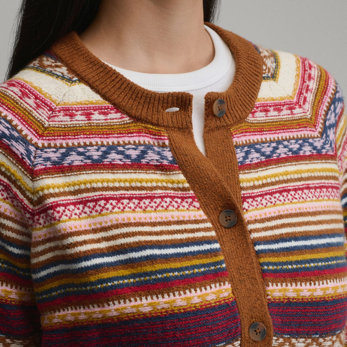Eddie Bauer Women's Signature Cardigan Sweater - Stripe