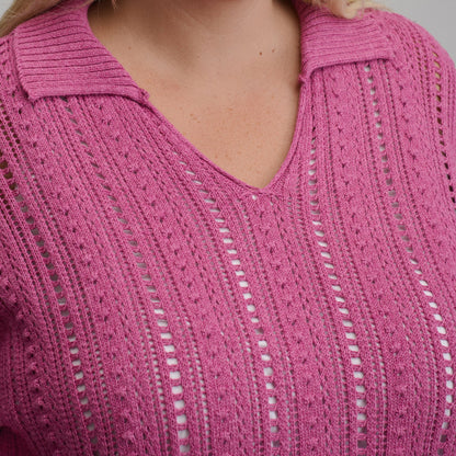 Eddie Bauer Women's Long-Sleeve Slub Johnny Collar Sweater
