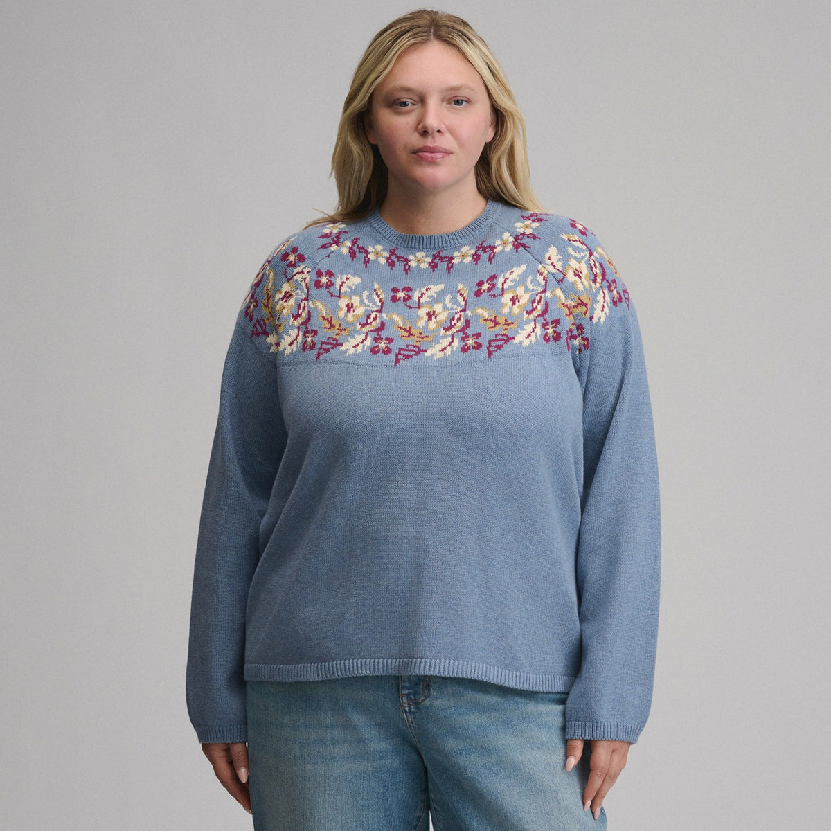 Eddie Bauer Women's Placed Intarsia Sweater