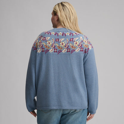 Eddie Bauer Women's Placed Intarsia Sweater