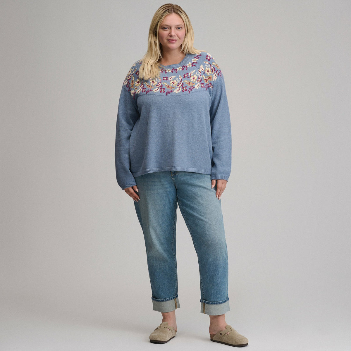 Eddie Bauer Women's Placed Intarsia Sweater
