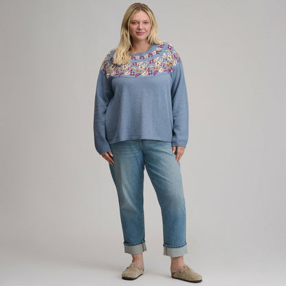 Eddie Bauer Women's Placed Intarsia Sweater