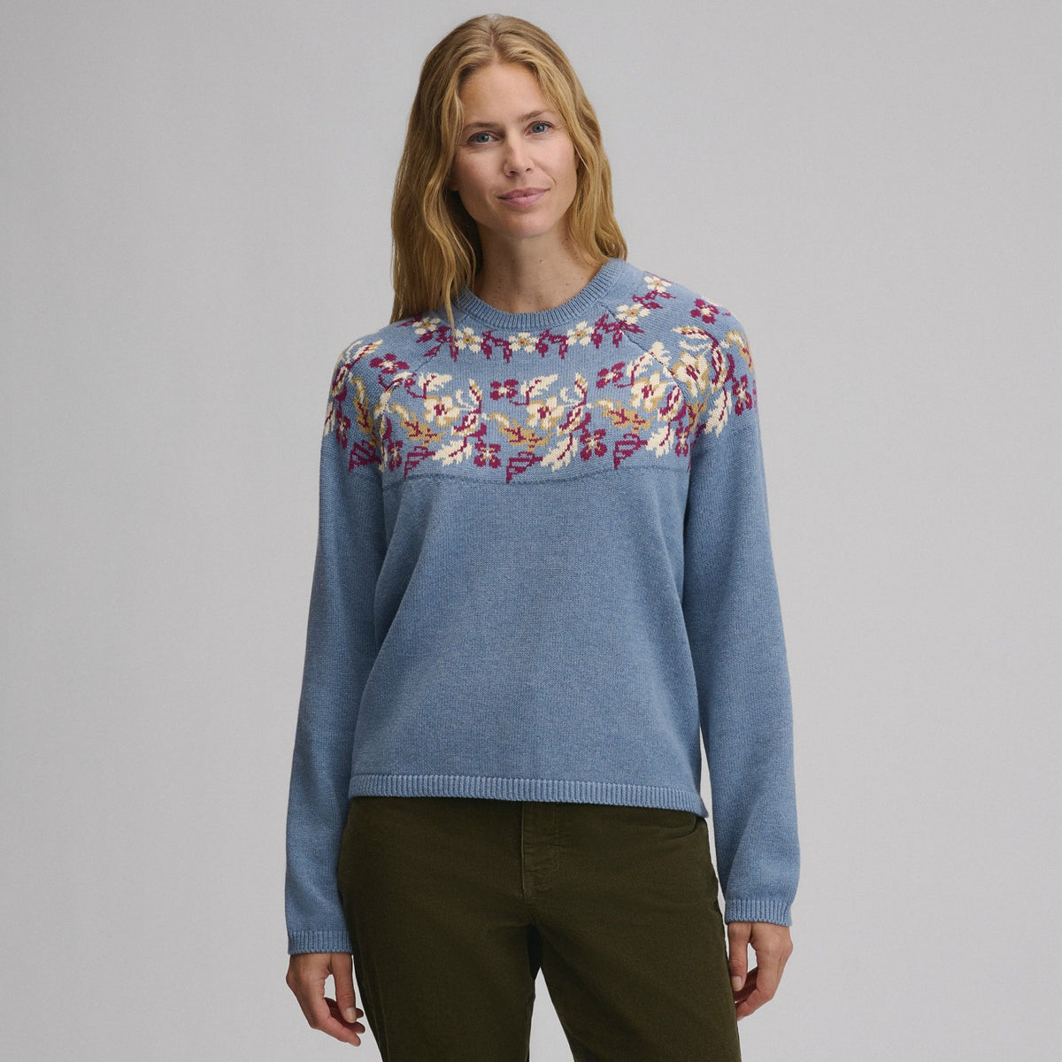 Eddie Bauer Women's Placed Intarsia Sweater