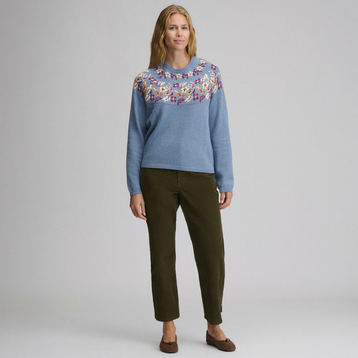 Eddie Bauer Women's Placed Intarsia Sweater