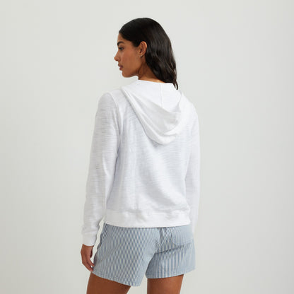 Eddie Bauer Women's Waverly Cotton Slub Sweatshi