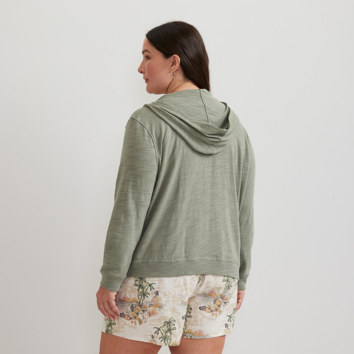 Eddie Bauer Women's Waverly Cotton Slub Sweatshi