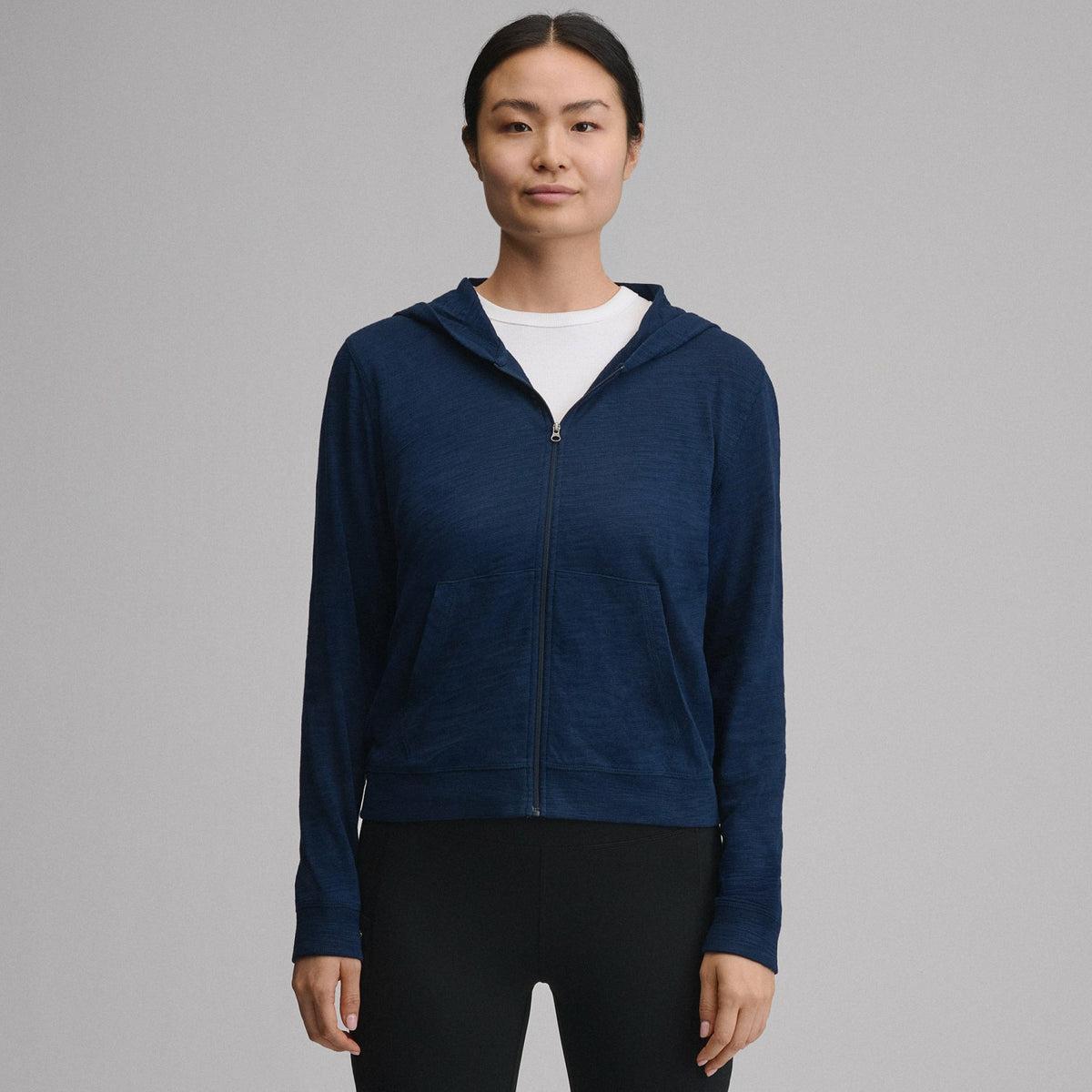 Eddie Bauer Women's Waverly Cotton Slub Sweatshi