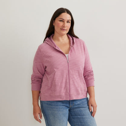 Eddie Bauer Women's Waverly Cotton Slub Sweatshi
