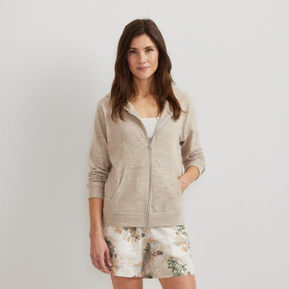 Eddie Bauer Women's Waverly Cotton Slub Sweatshi